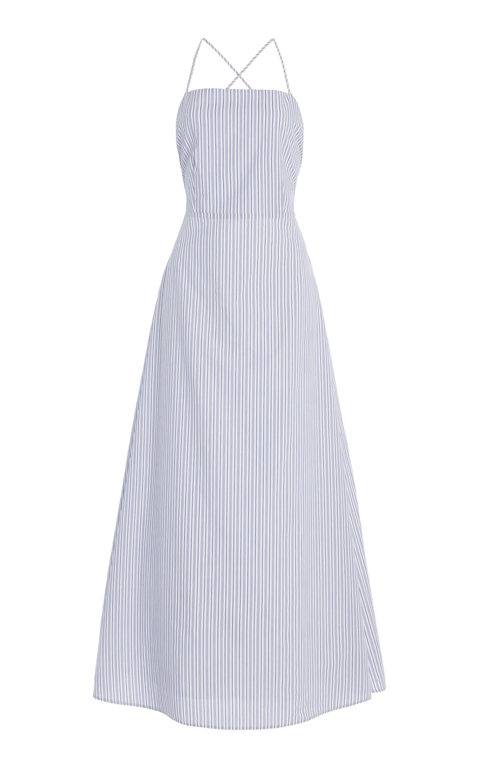 Exclusive Lori Cotton Maxi Dress stripe - 1