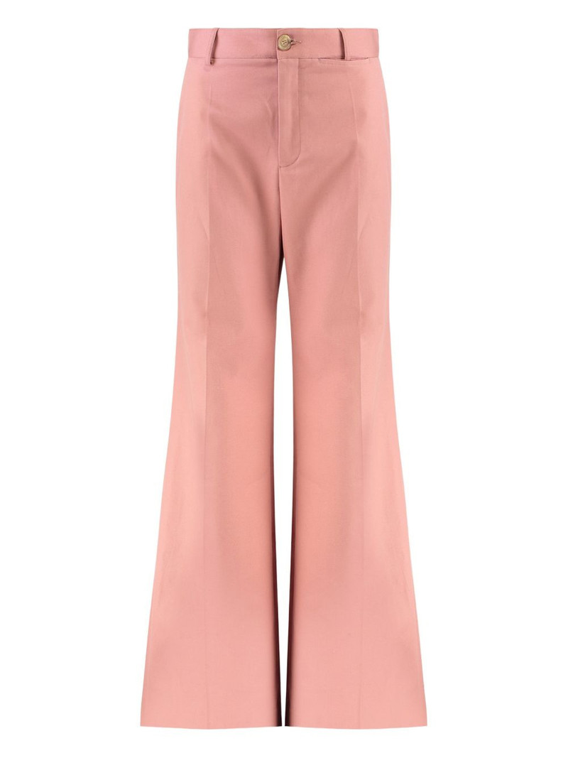 buttoned flared 바지 1