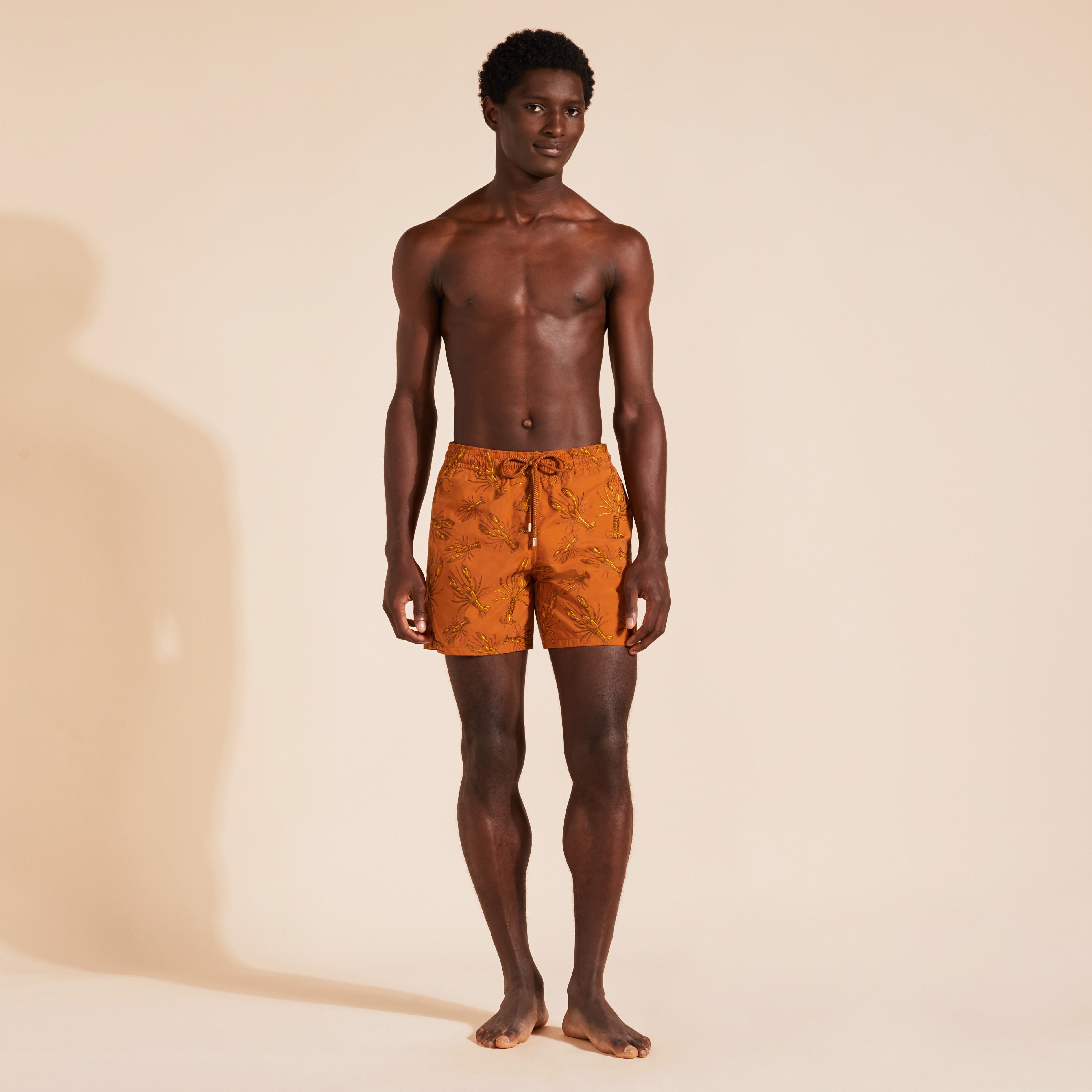 Men Swim Shorts Embroidered Lobsters - Limited Edition - 3