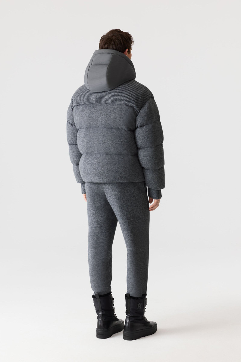 GRIFFEN Cashmere-Blend Down Jacket with Removable Hood 4