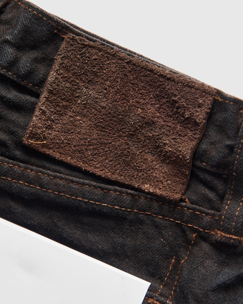"Natural Dye Pack" 14oz Brown Selvedge Denim - Classic Straight Fit 5