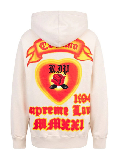 Supreme Supreme Love hoodie outlook