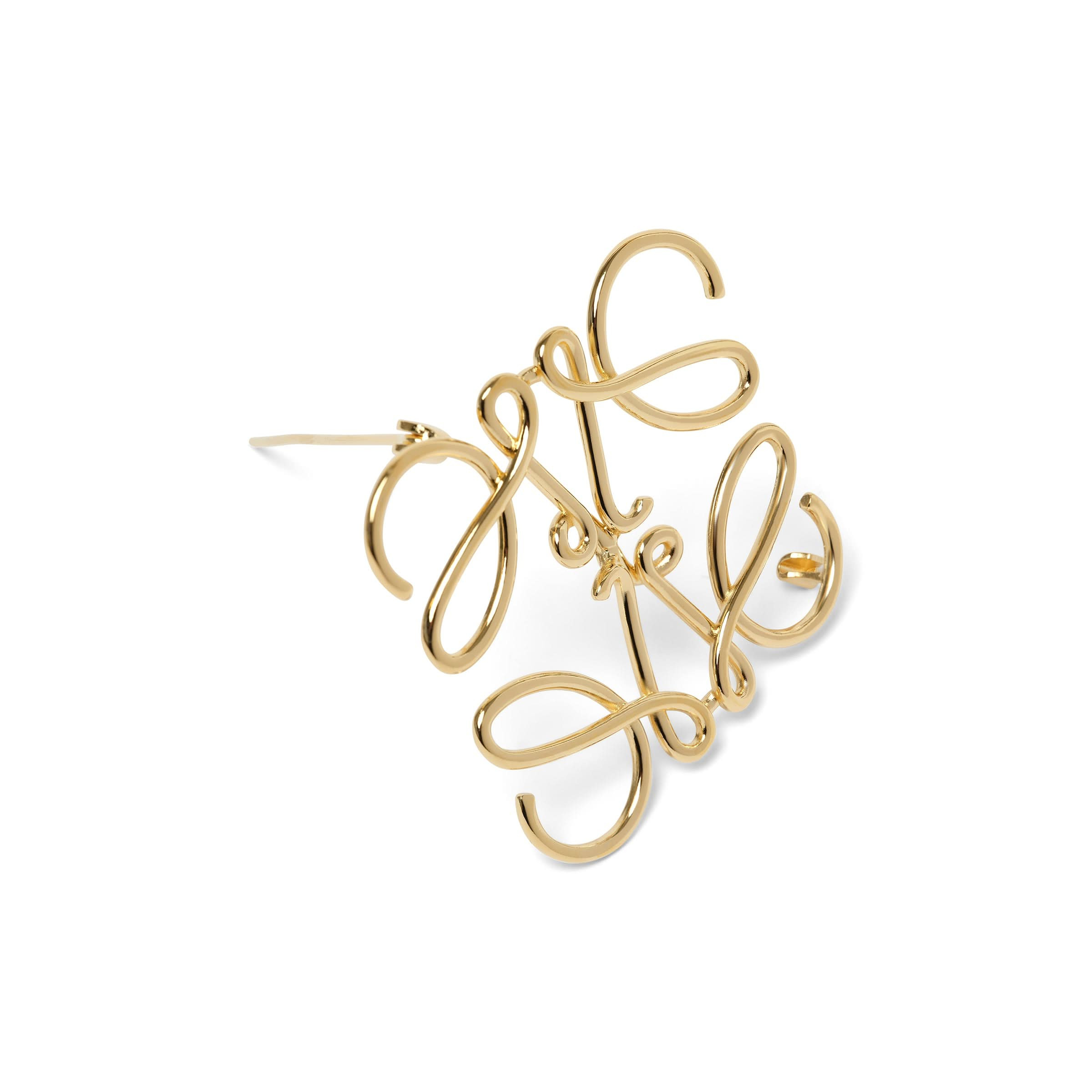Anagram Brooch in Gold - 2