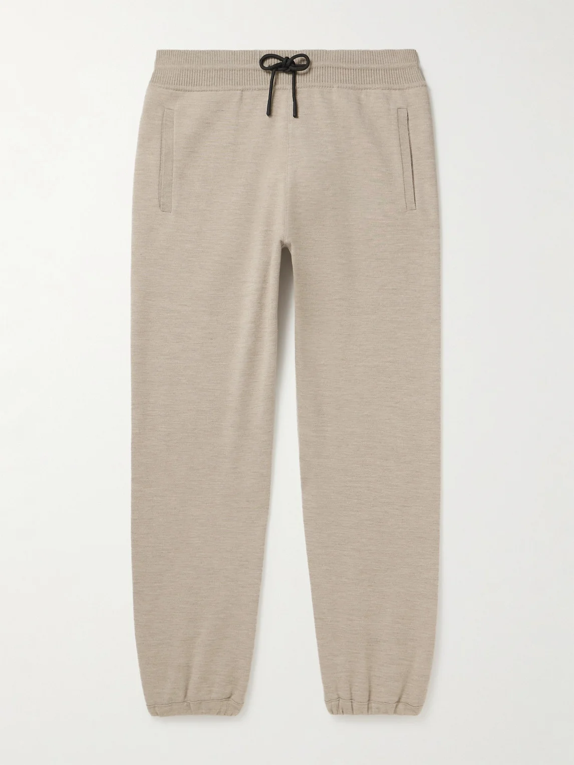 Tapered Cashmere-Jersey Sweatpants - 1