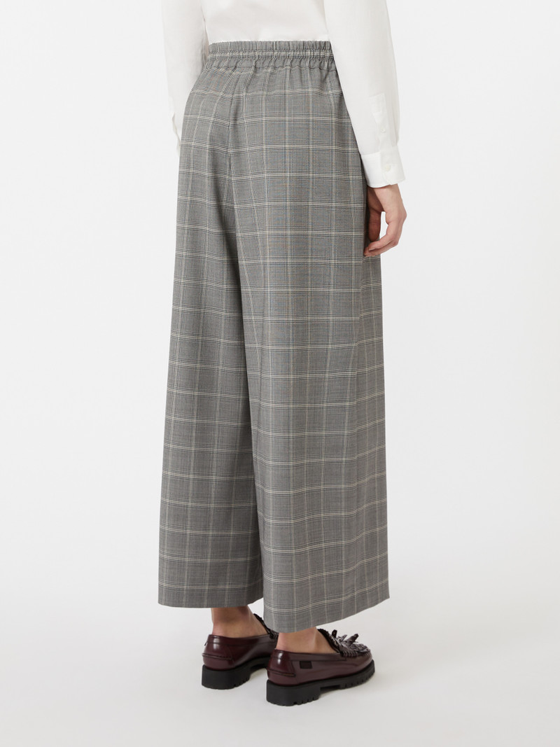 LUIGI Prince of Wales wool trousers 4