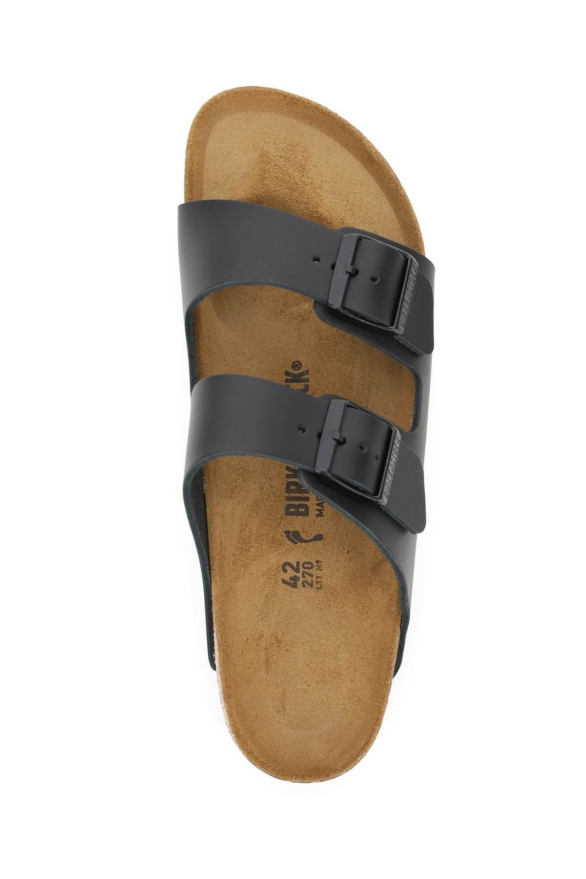 NATURAL LEATHER ARIZONA MULES NARROW FIT - 3