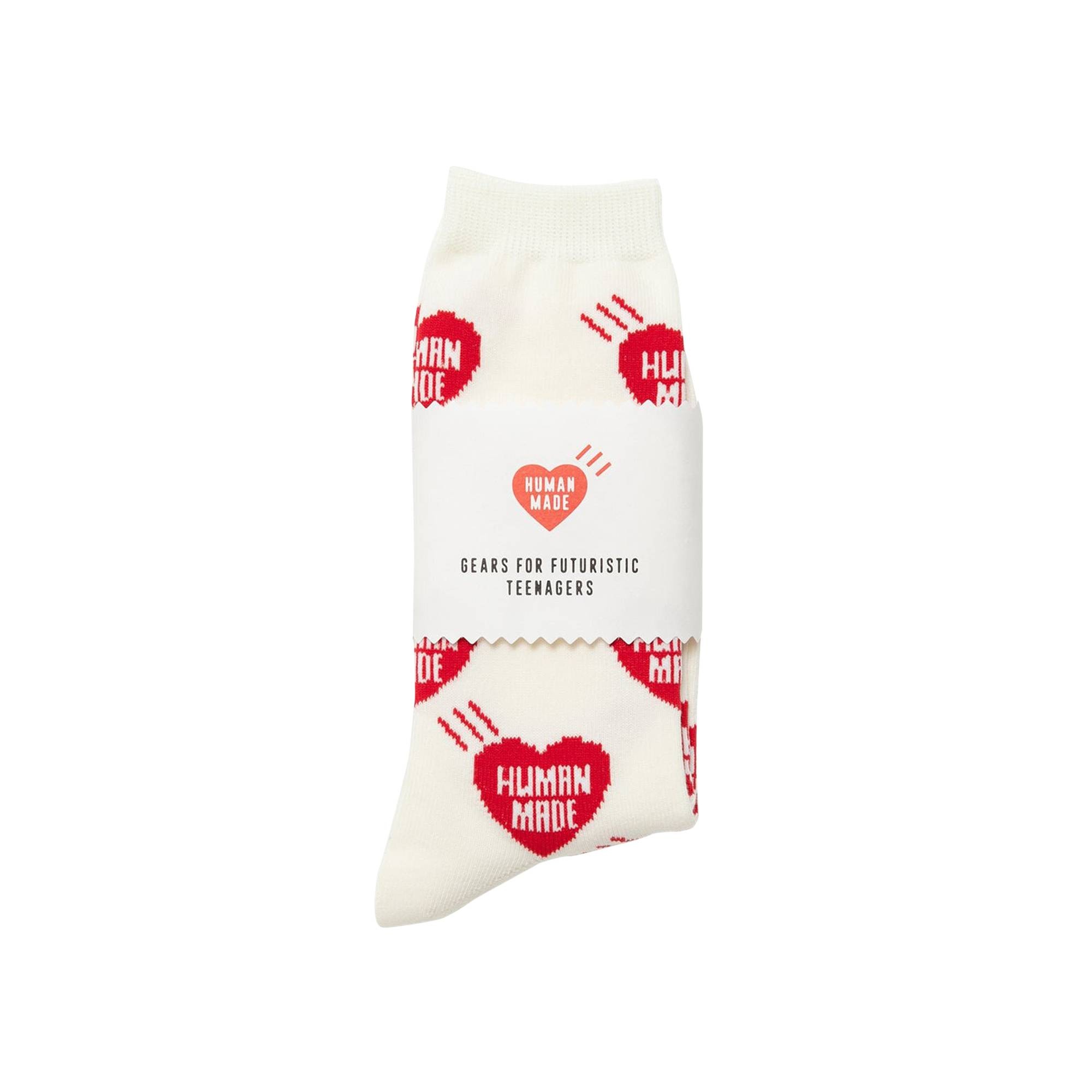 Human Made Heart Socks 'Red' - 2