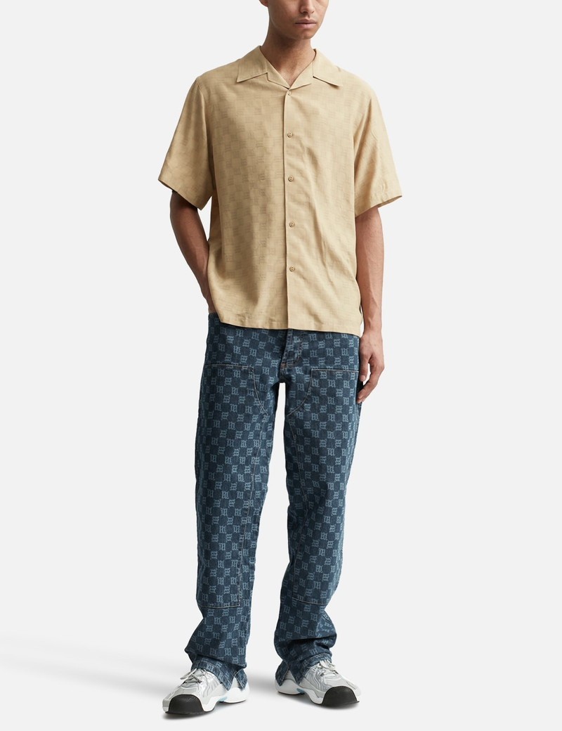 MISBHV MONOGRAM VISCOSE WOOL SHIRT outlook