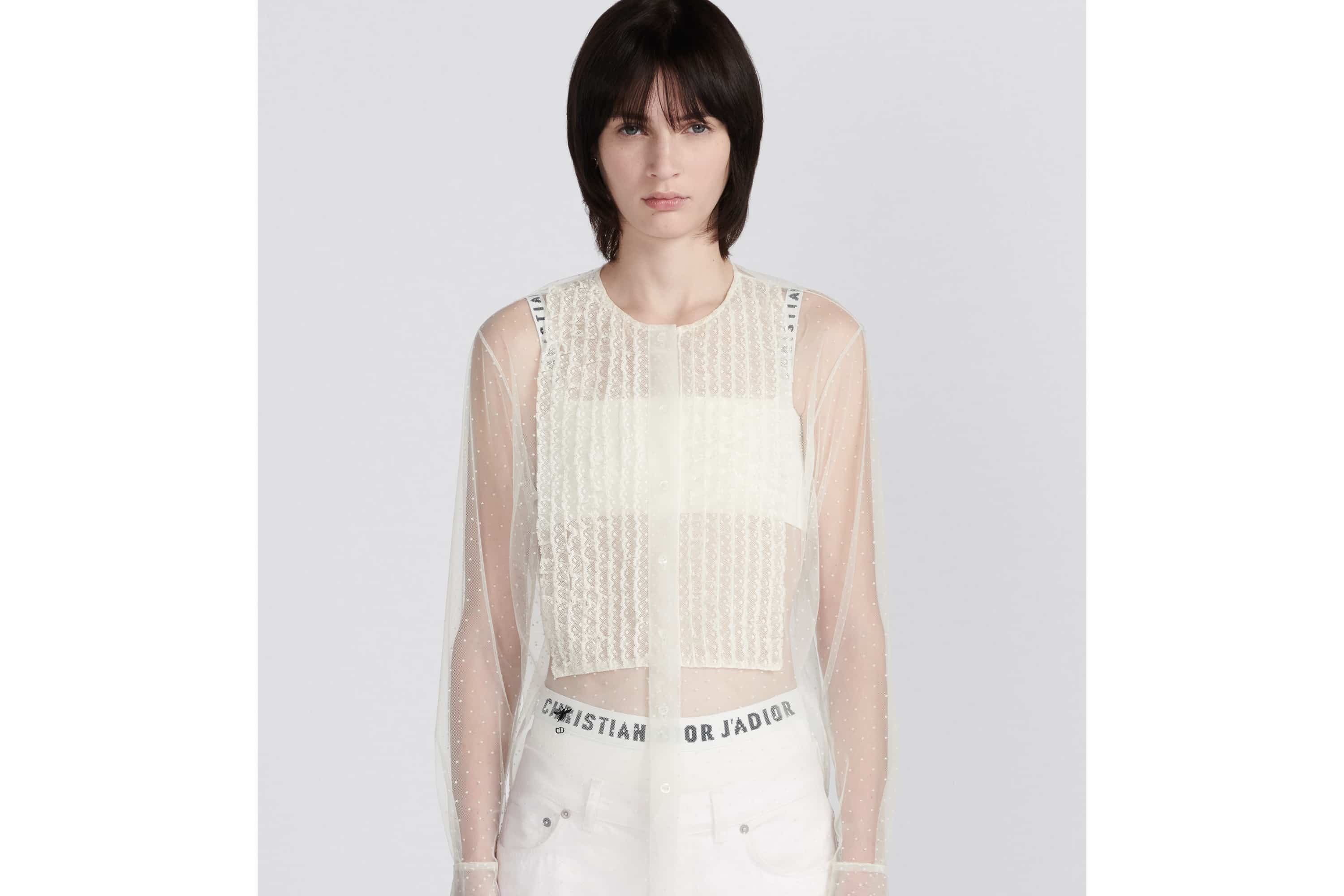 Dior sheer top online