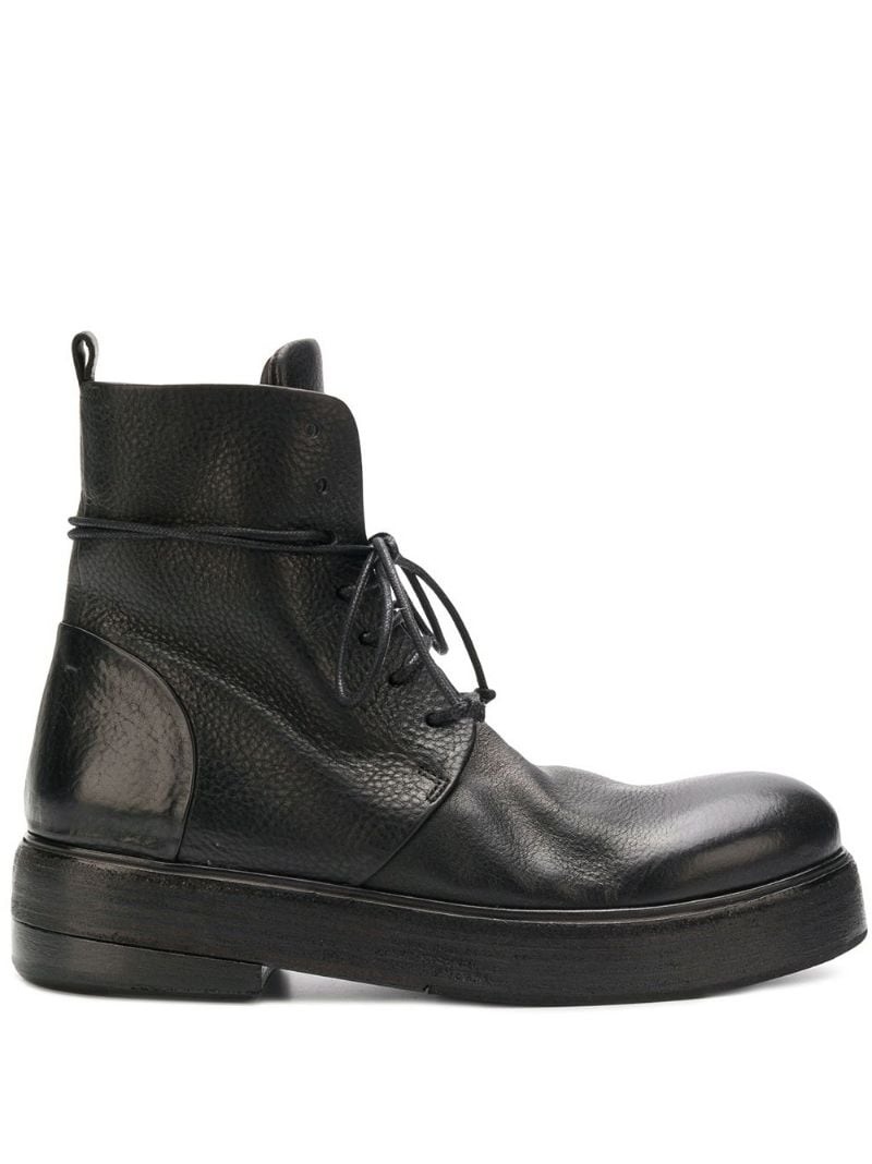 chunky sole boots - 1