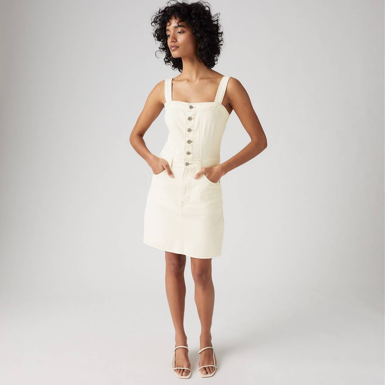 ICONIC BUTTON-UP DRESS - 3