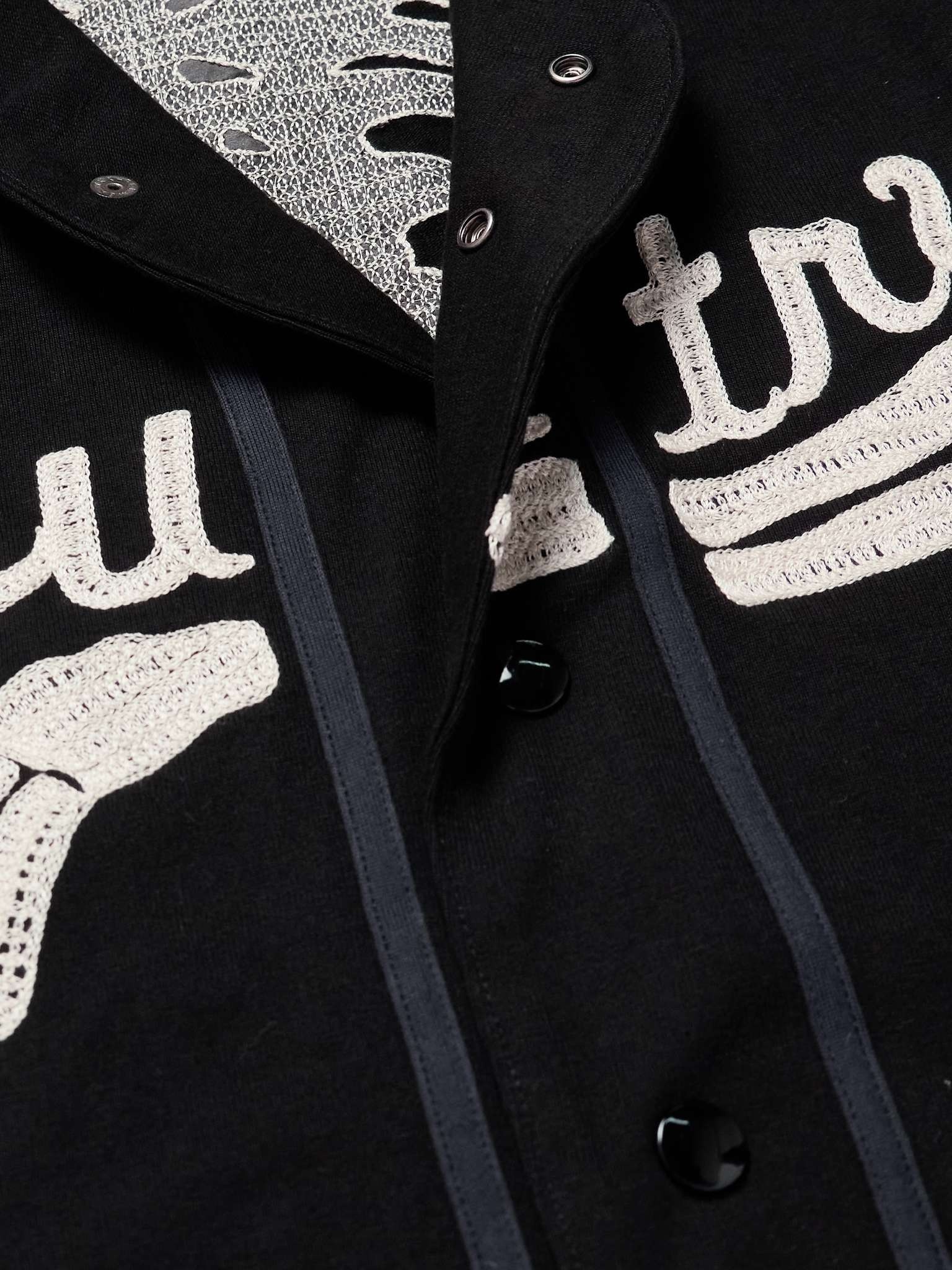 Oversized Logo-Appliquéd Cotton-Jersey Shirt - 5