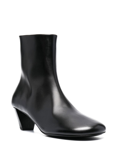 Marsèll 60mm heeled leather boots outlook