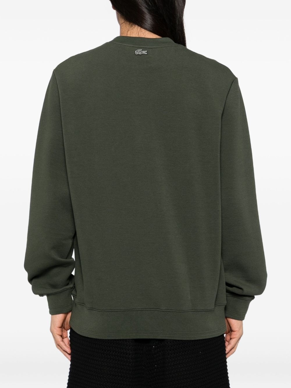 embossed-logo sweatshirt - 4