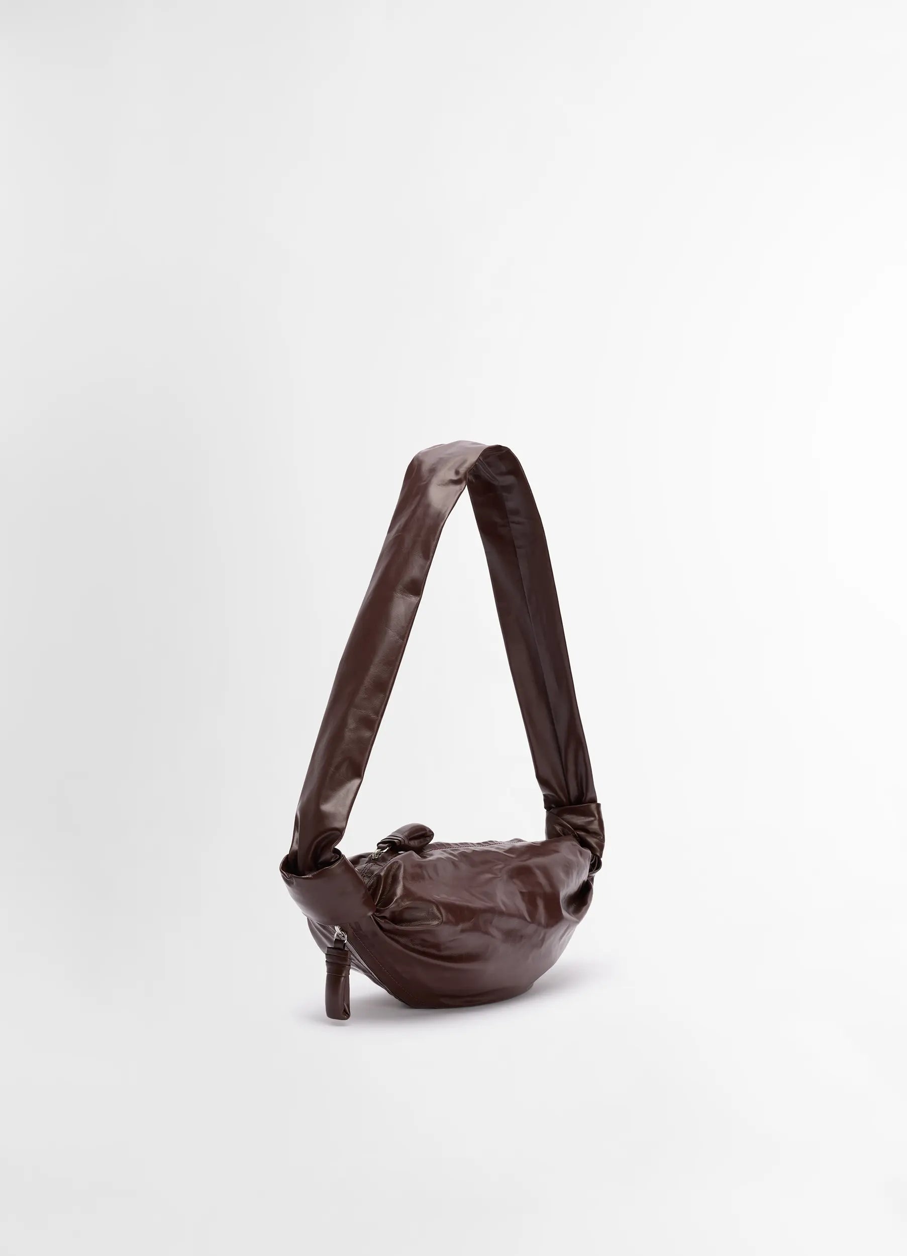 SMALL SOFT CROISSANT BAG - 5