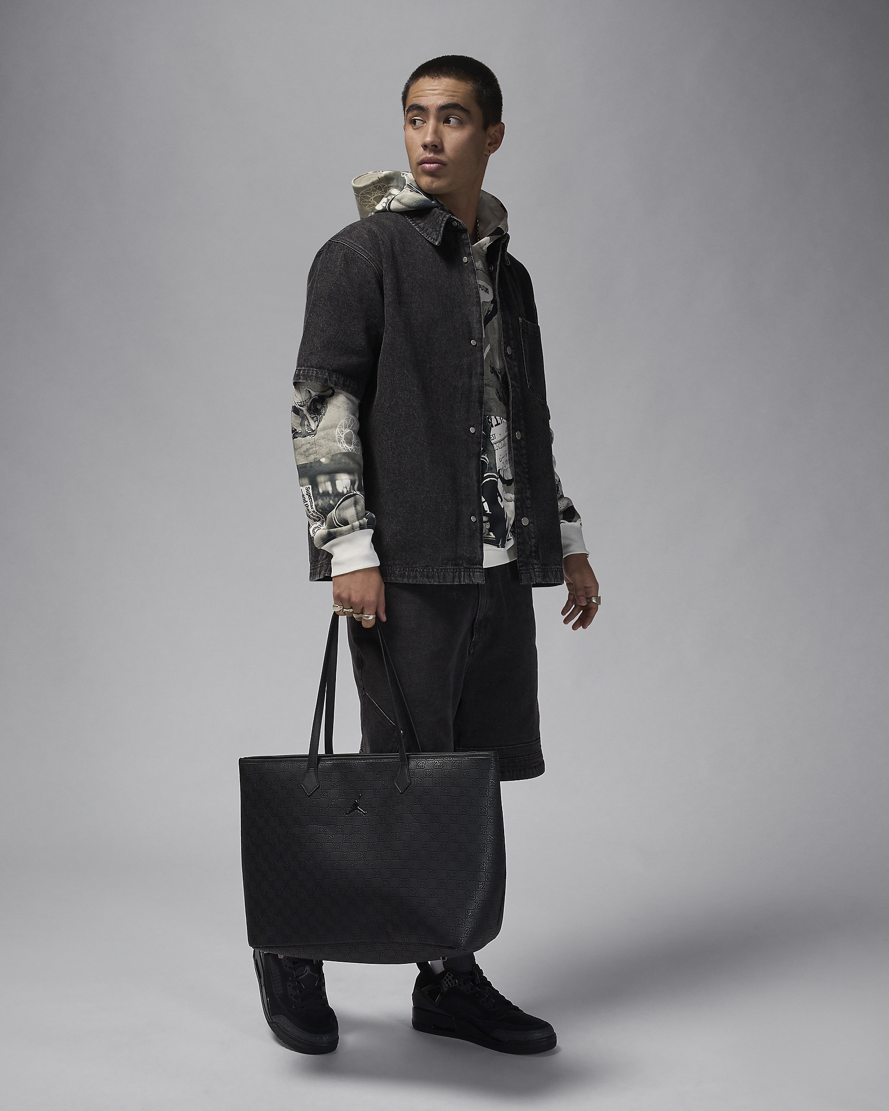 Jordan Monogram Tote Bag (32L) - 8