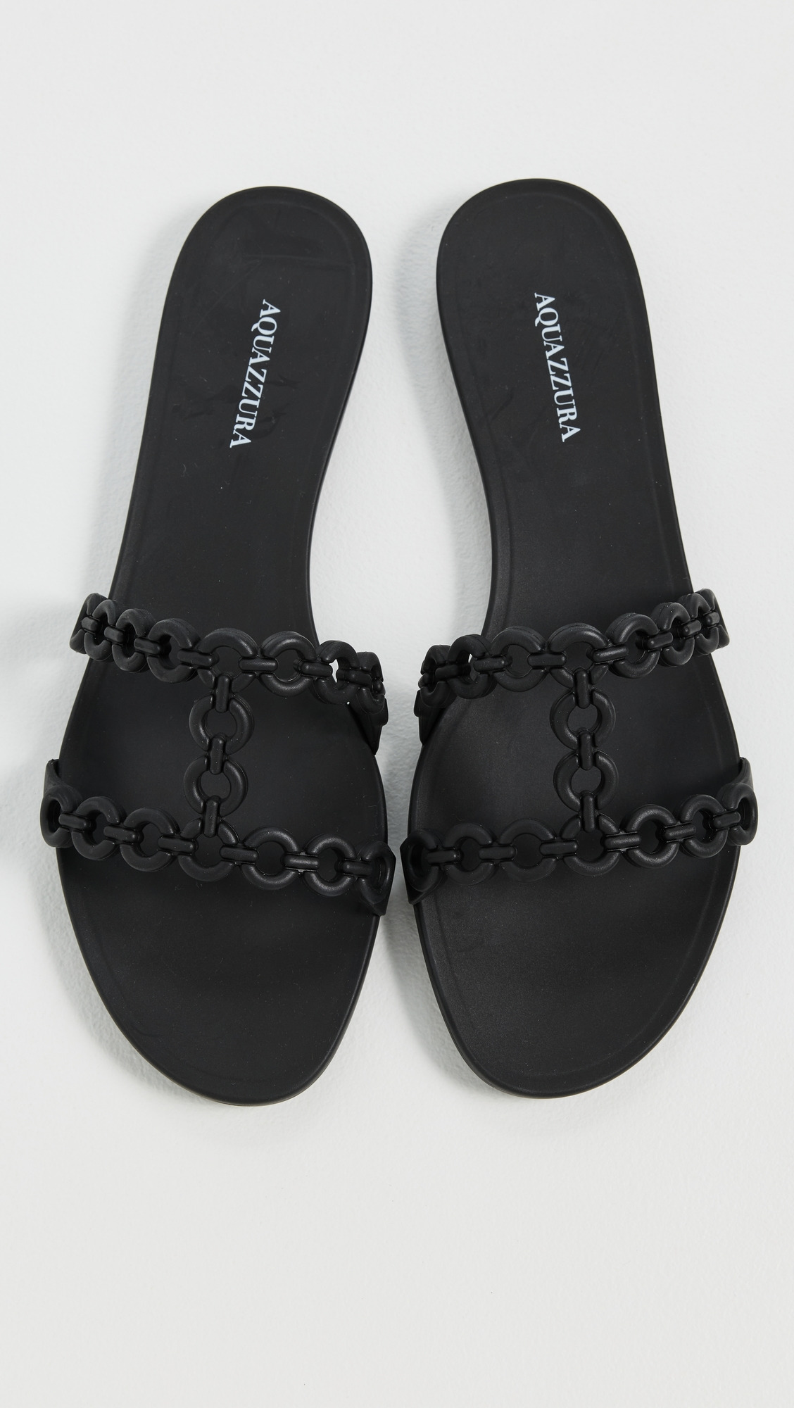 Infinity Chain Jelly Sandal Flats - 4
