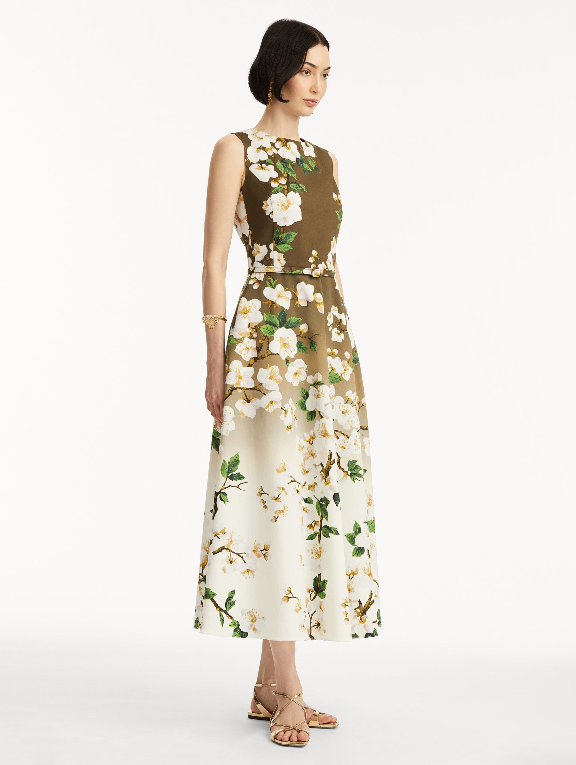 OMBRÉ CHERRY BLOSSOM DRESS - 4