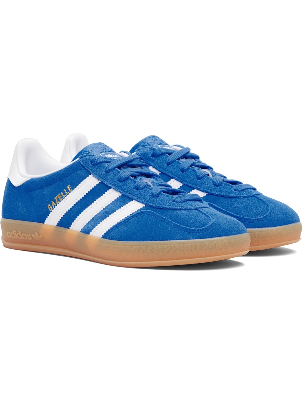 Blue Gazelle Indoor Sneakers - 4