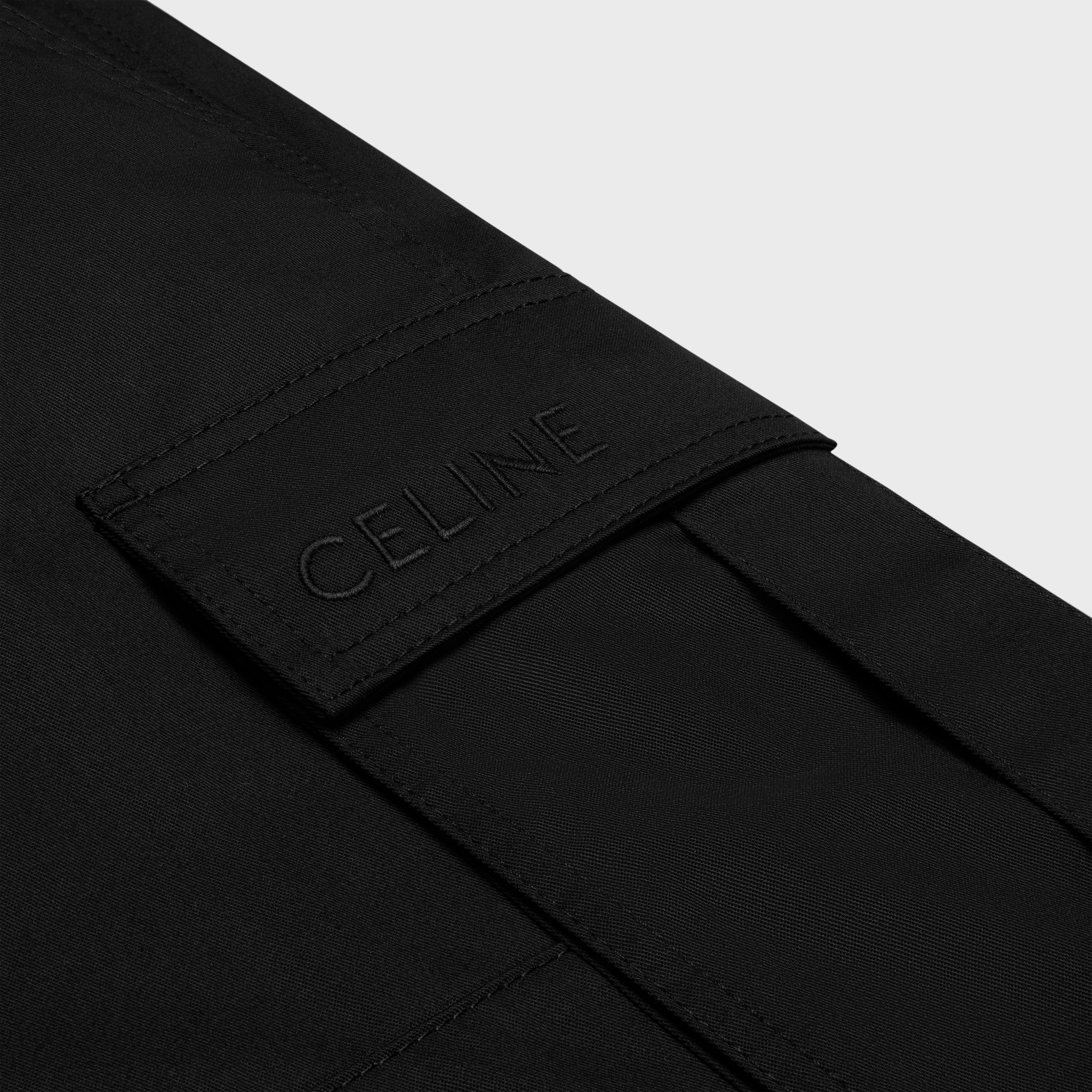 celine cargo pants in technical cotton - 4