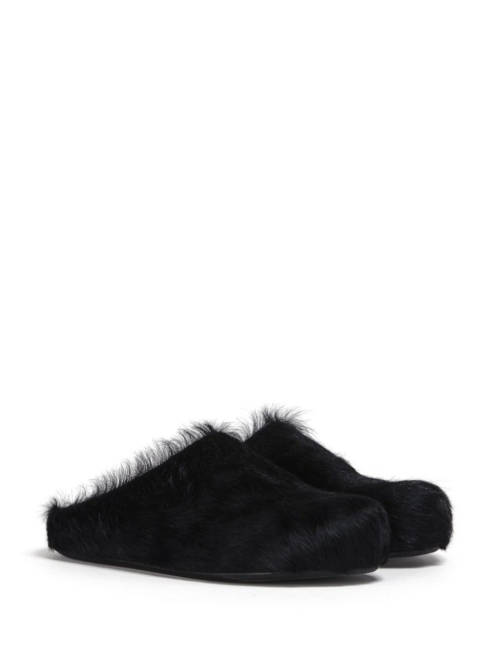 calf hair mules - 2