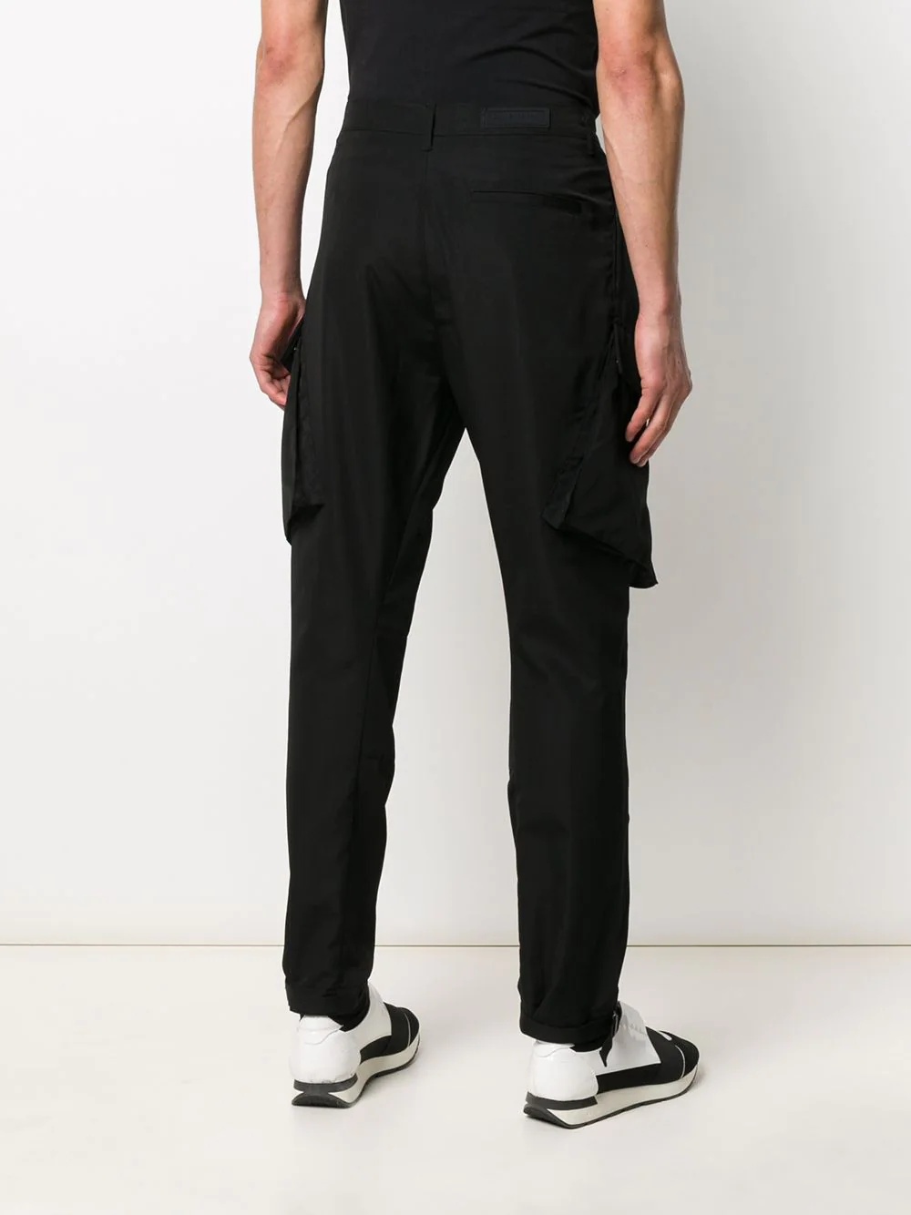 tapered cargo trousers - 4