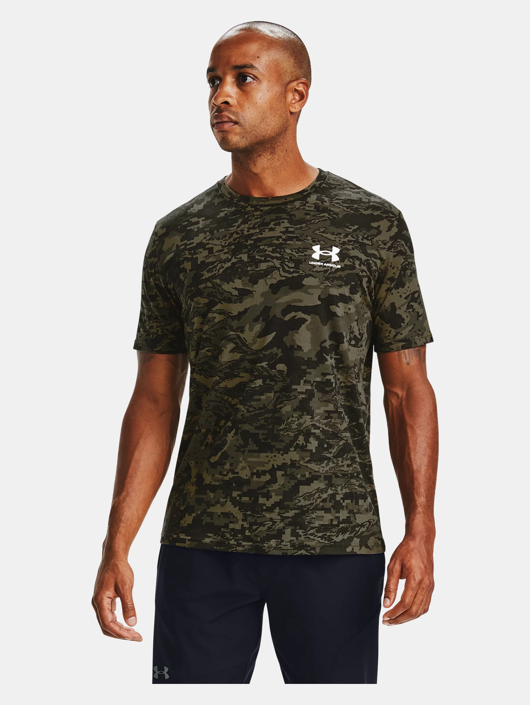 Men's UA ABC Camo Short Sleeve - 3