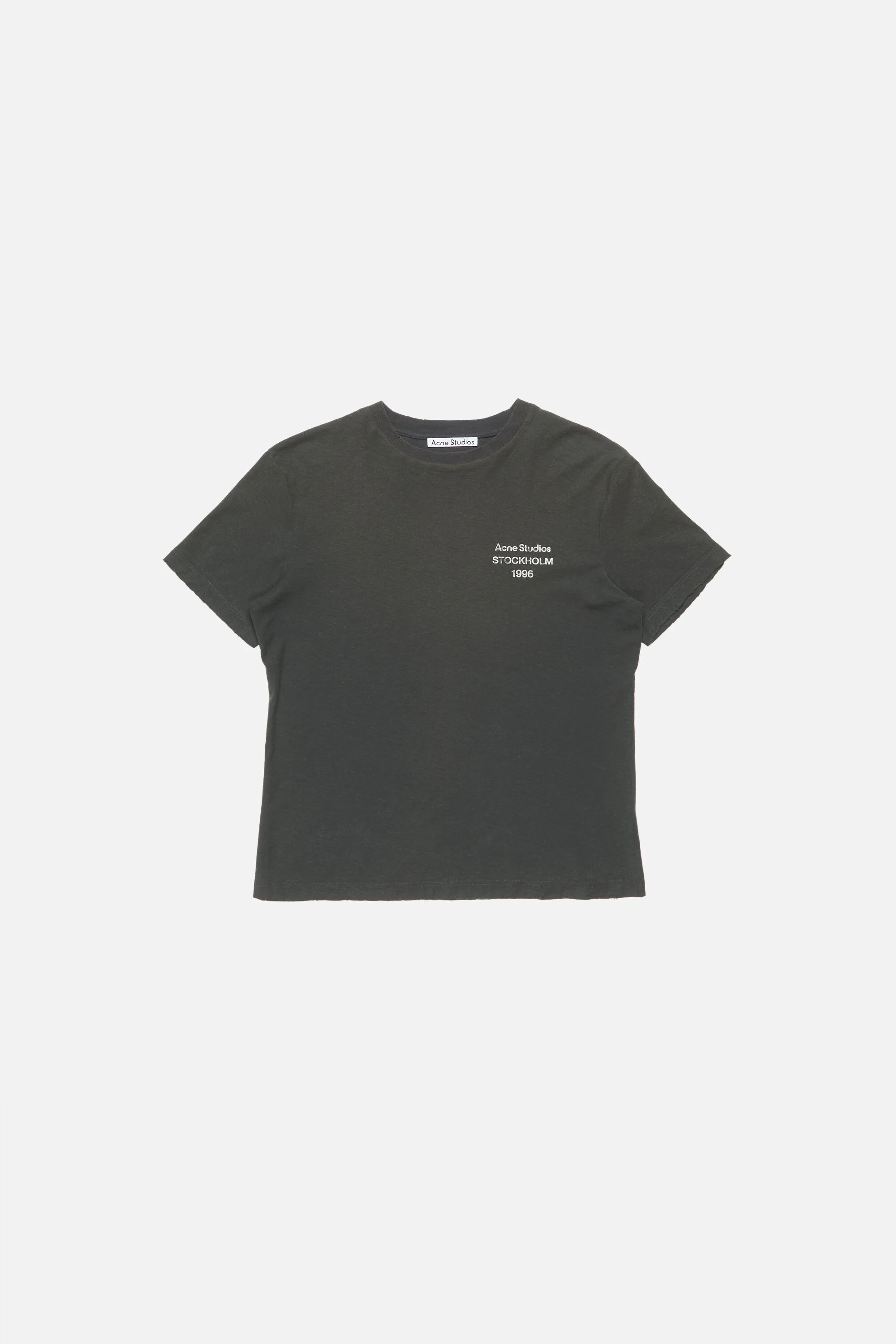Sprayed logo t-shirt - Faded black - 1