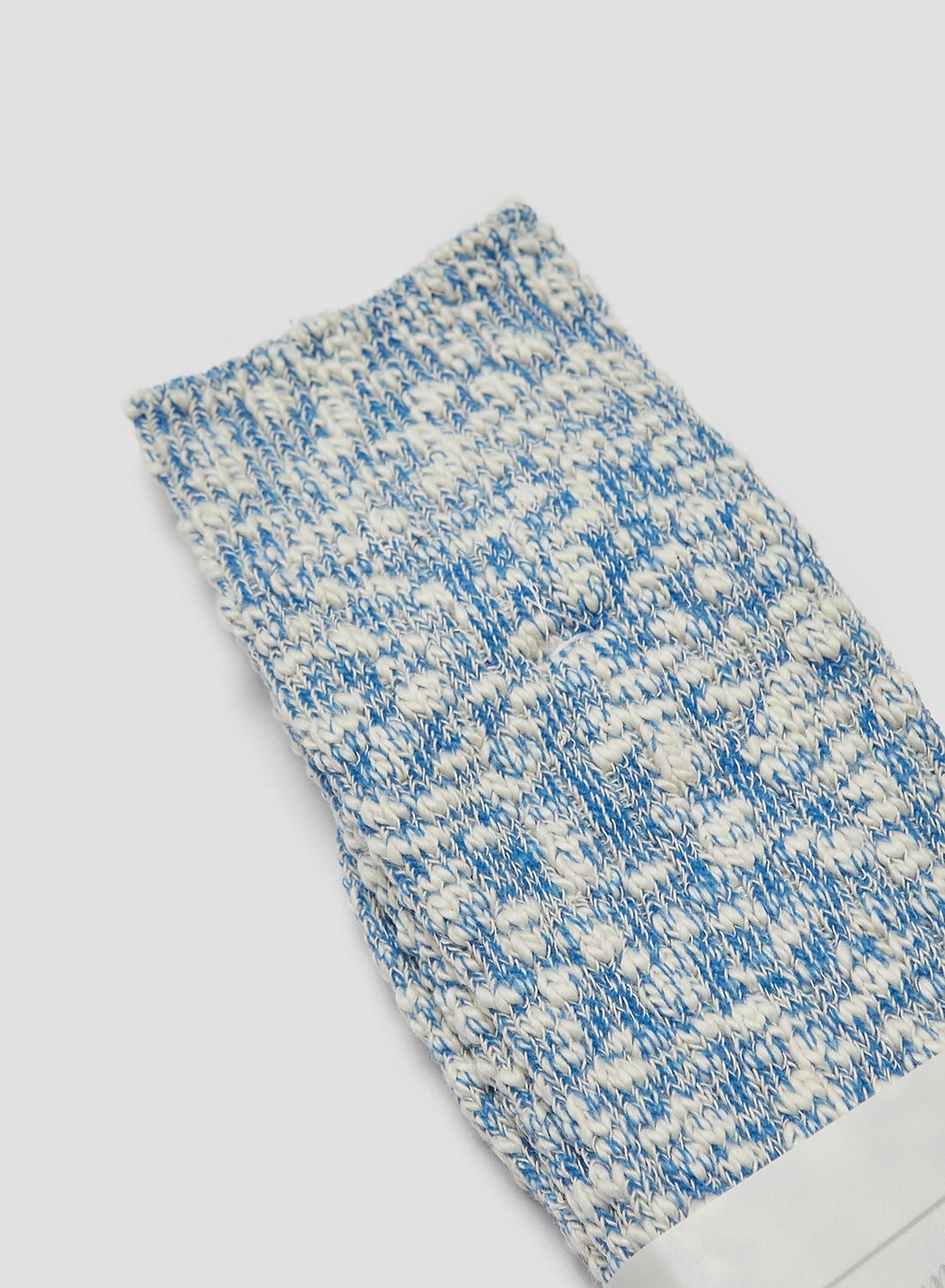 Anonymous Ism Lightweight Slub Crew Sock in Blue - 2