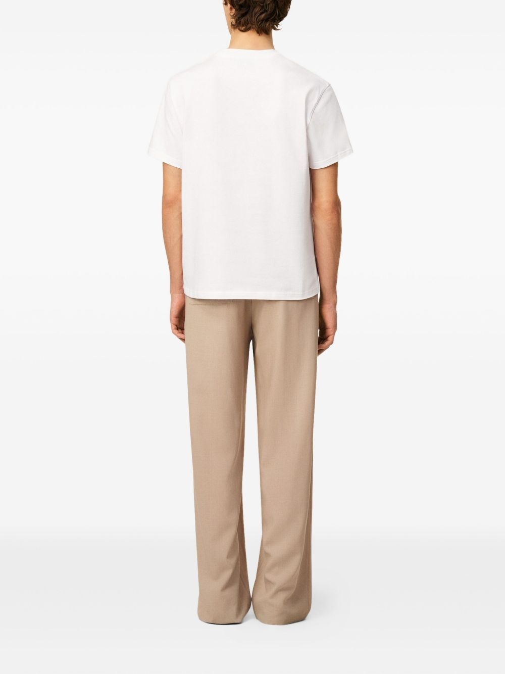 Ami de Coeur-motif organic cotton T-shirt - 2