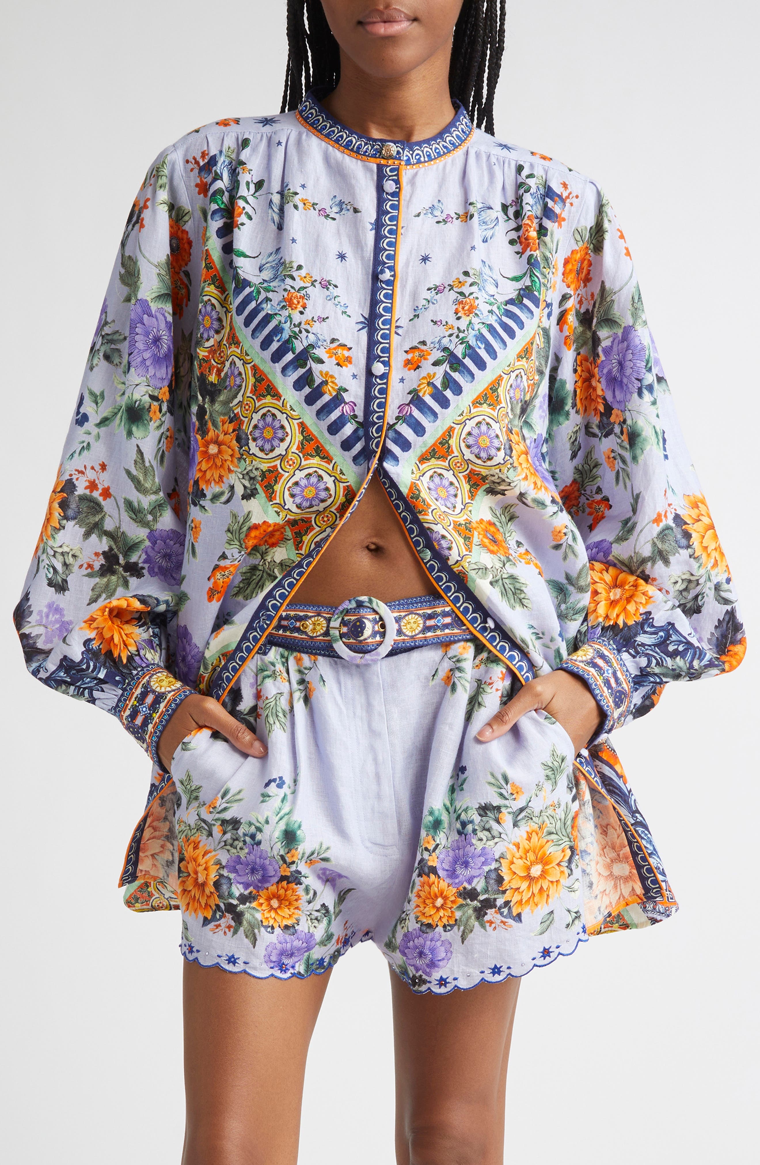 Camilla Luscious in Lisbon Linen Shirt at Nordstrom - 1