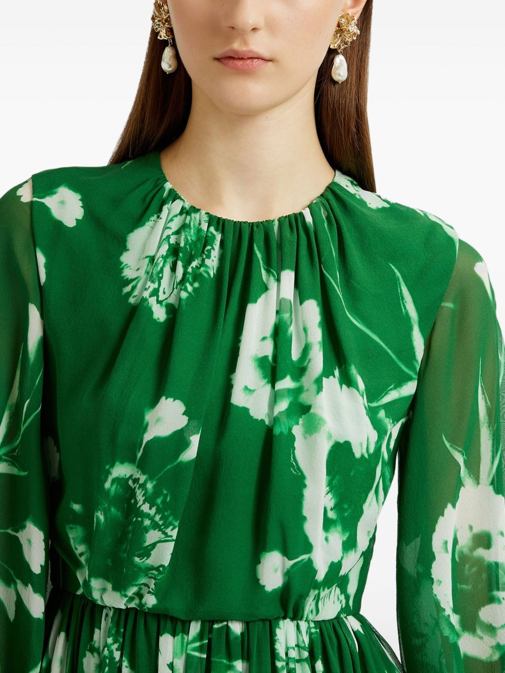 long-sleeved dress - 5