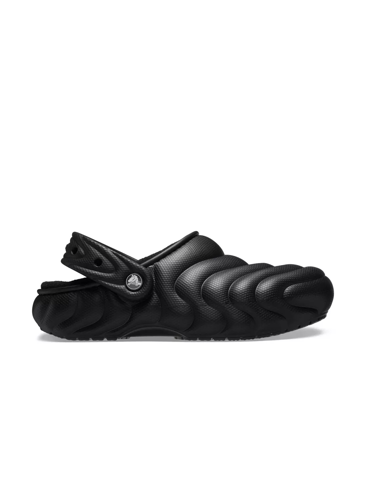 Classic Lined Overpuff "Black" Unisex Clog - 1