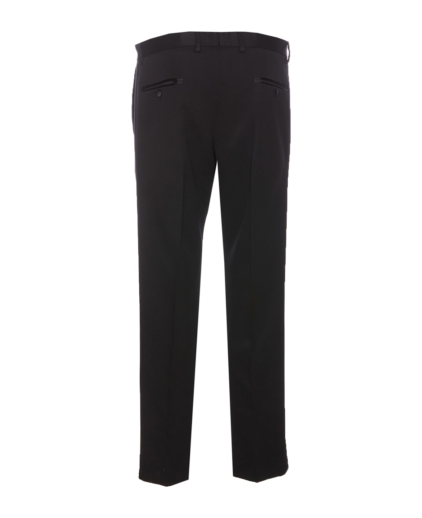 Gabardine Classic Tuxedo Pants - 2