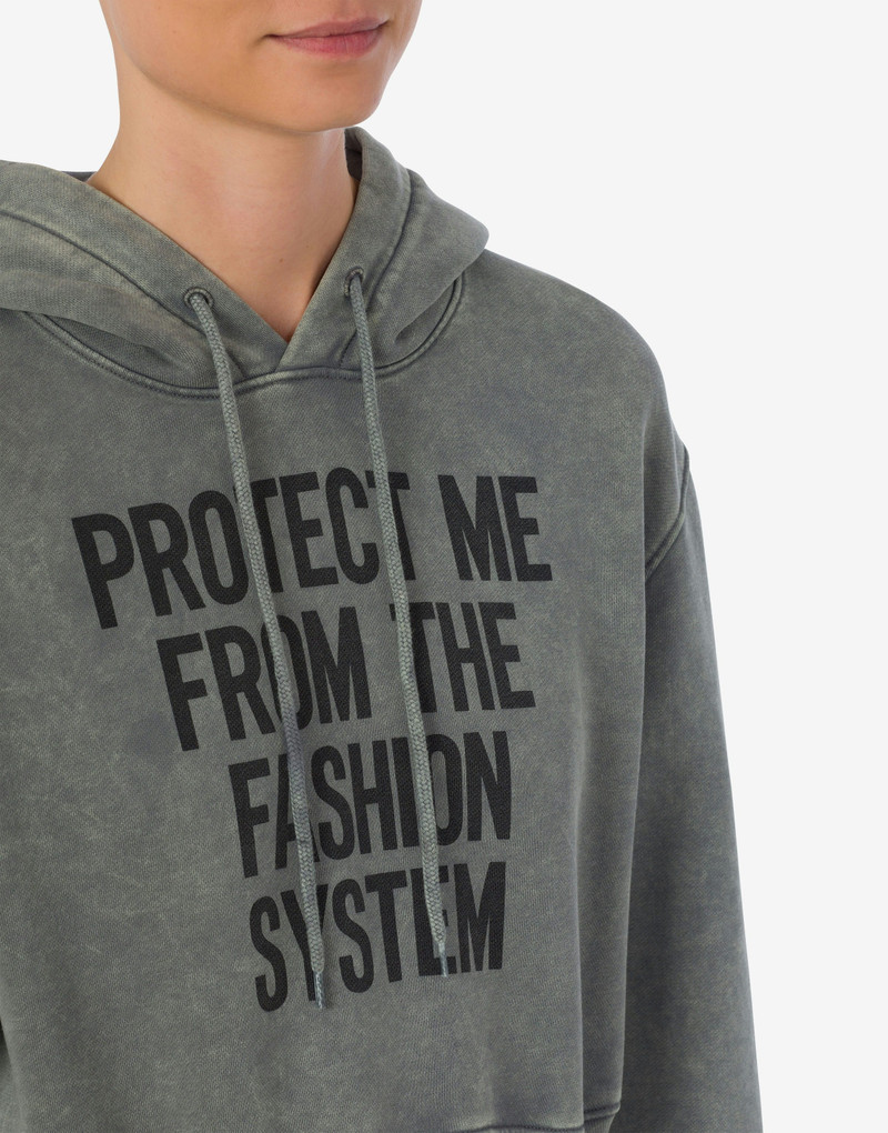 ORGANIC COTTON CROPPED HOODIE 4