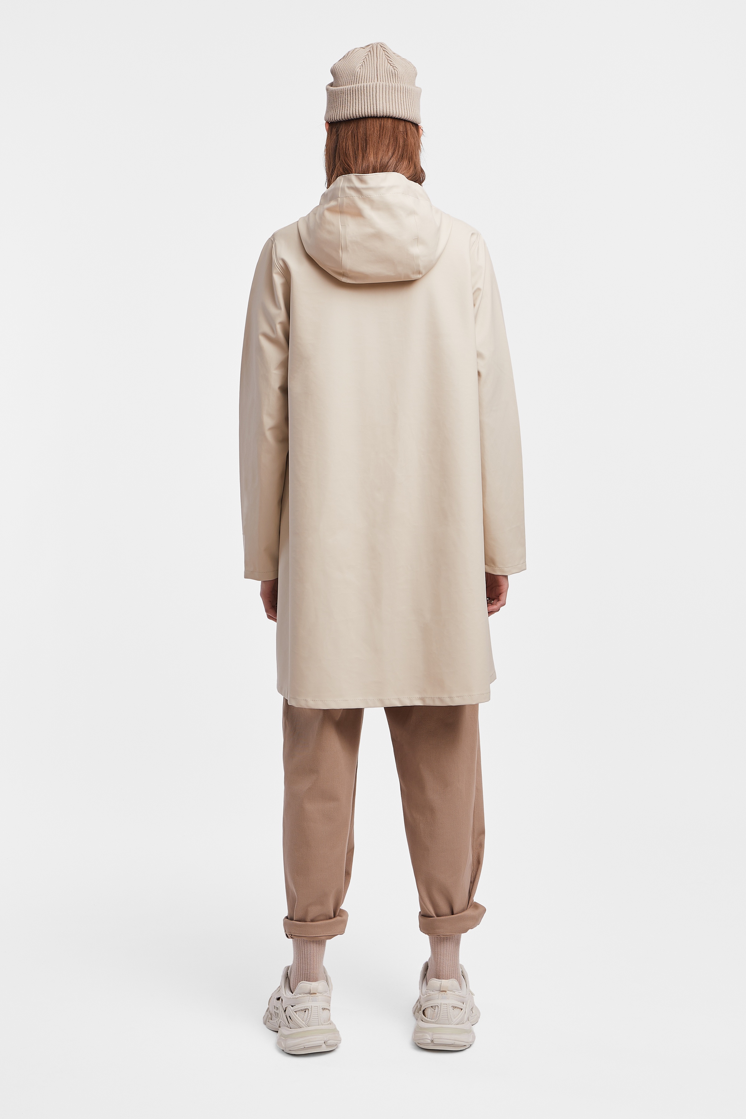 Mosebacke Lightweight Raincoat Oyster - 4