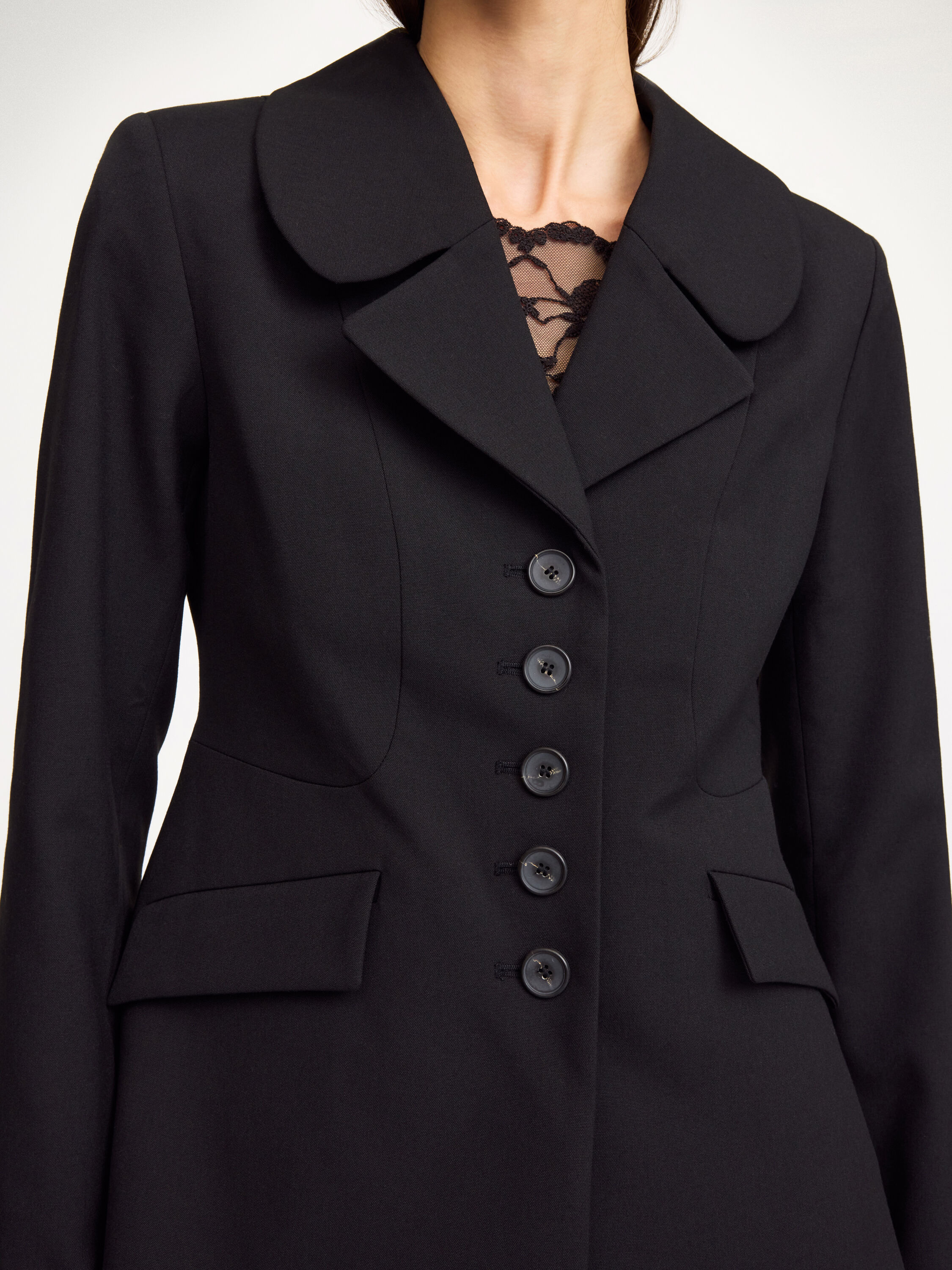 Adrienna single-breasted blazer - 4