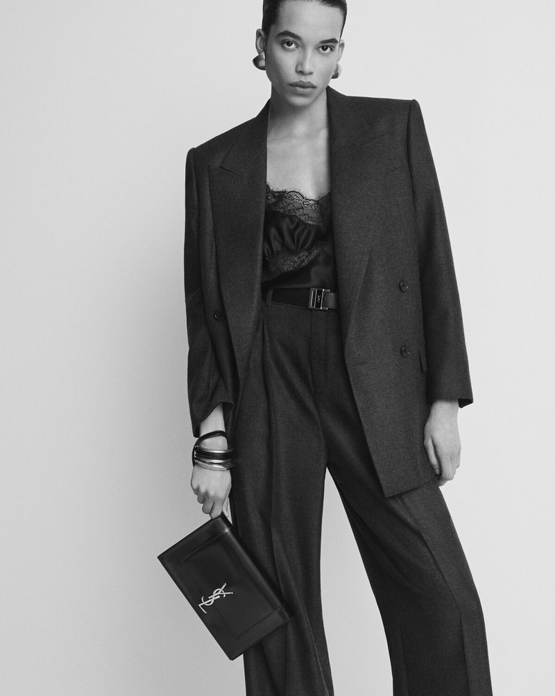 SAINT LAURENT CASSANDRE FLAP POUCH IN LAMBSKIN outlook
