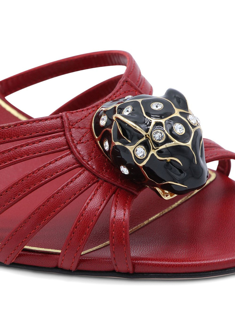 Pas De Chat embellished strap heeled sandals 4