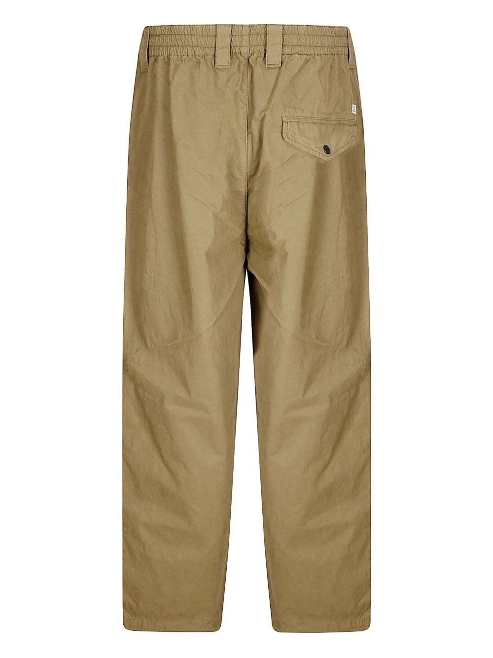 button-fastening drawstring trousers - 2