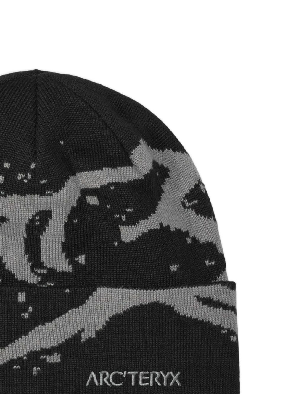 Grotto graphic-pattern beanie - 2