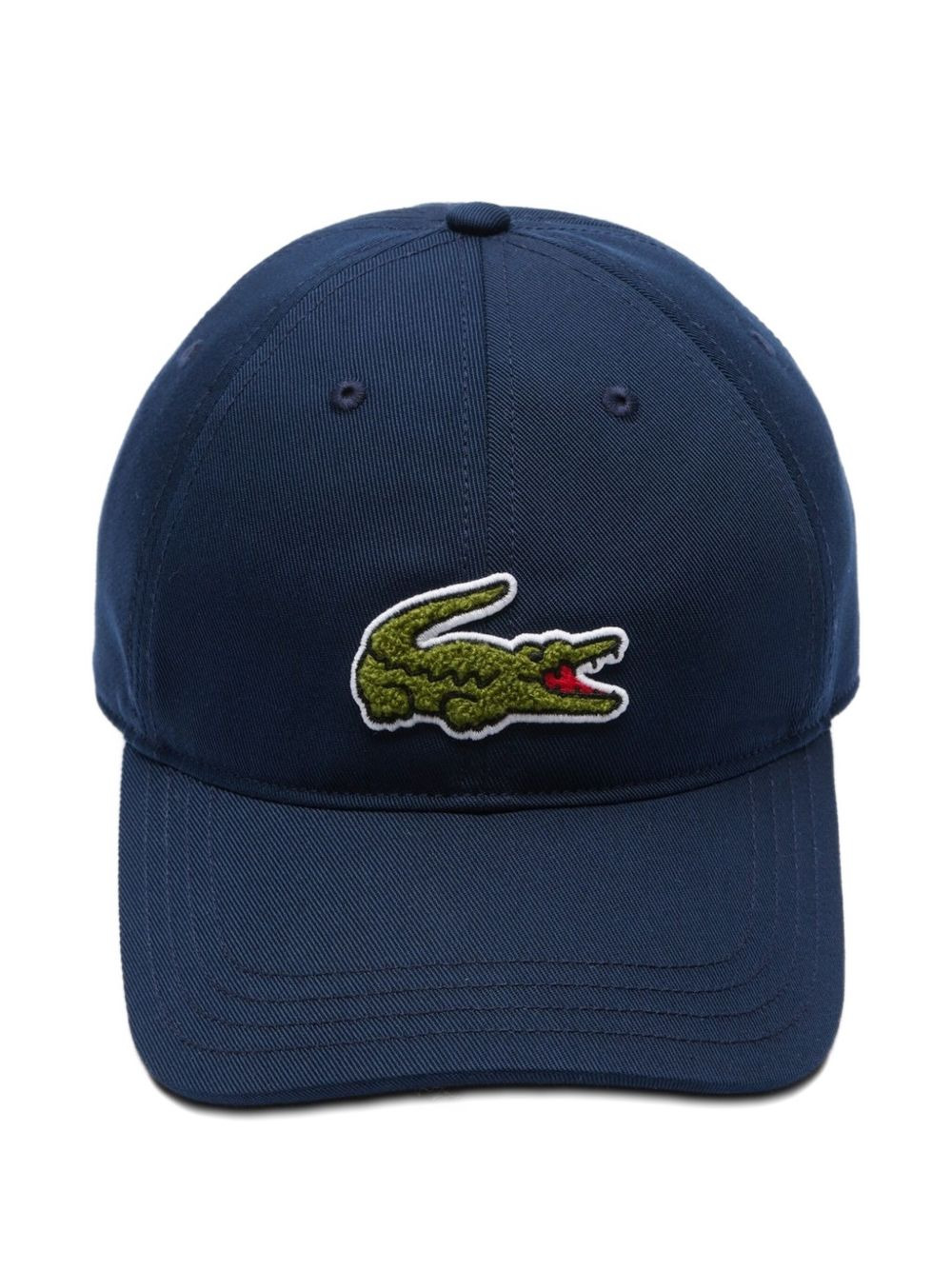 crocodile-logo baseball cap - 1