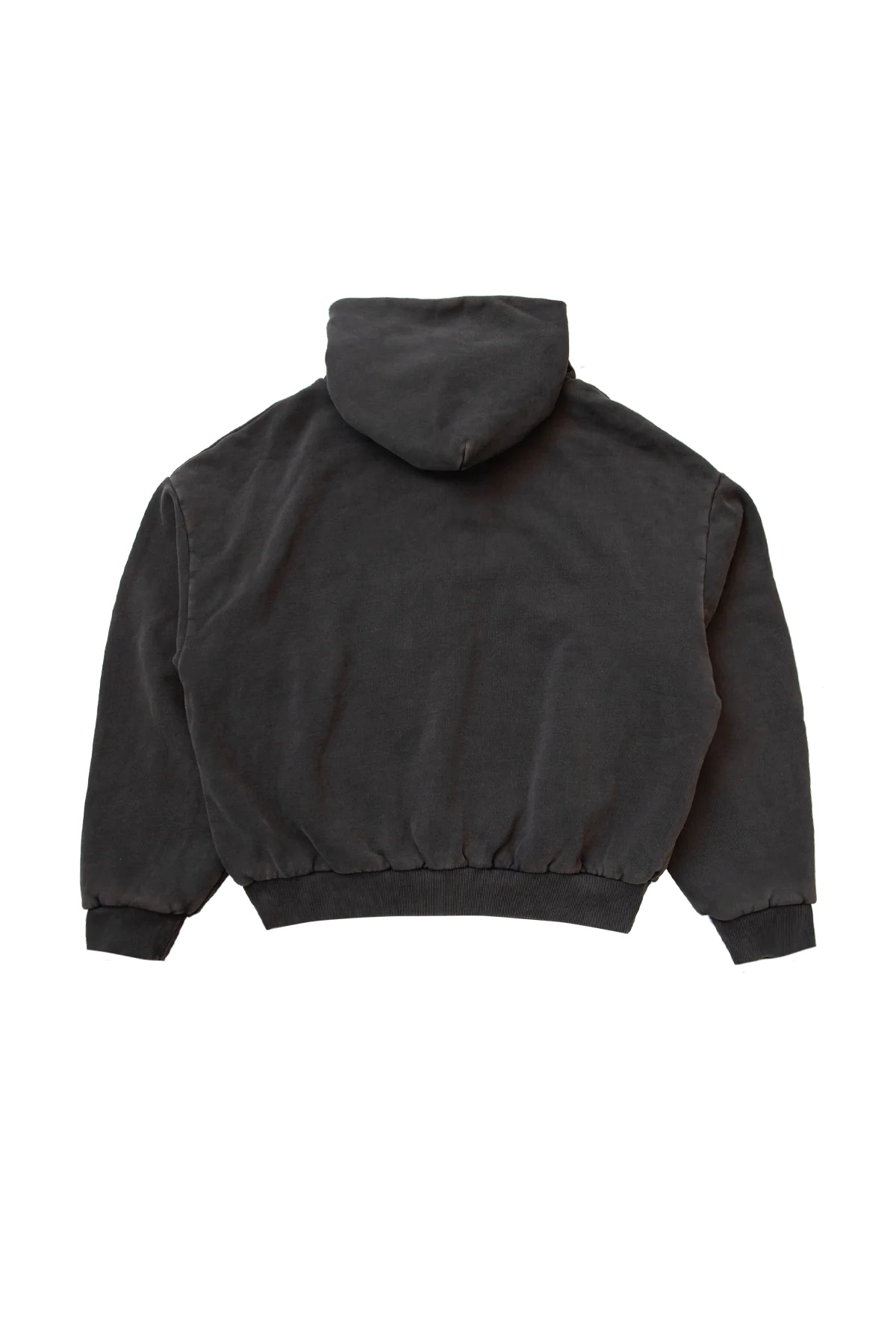 Entire Studios Thermal Zip Hoodie Washed Black - 3