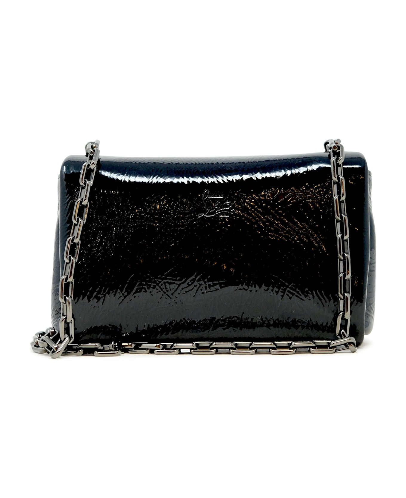 Christian Louboutin Black Leather Loubi54 Bag - 3