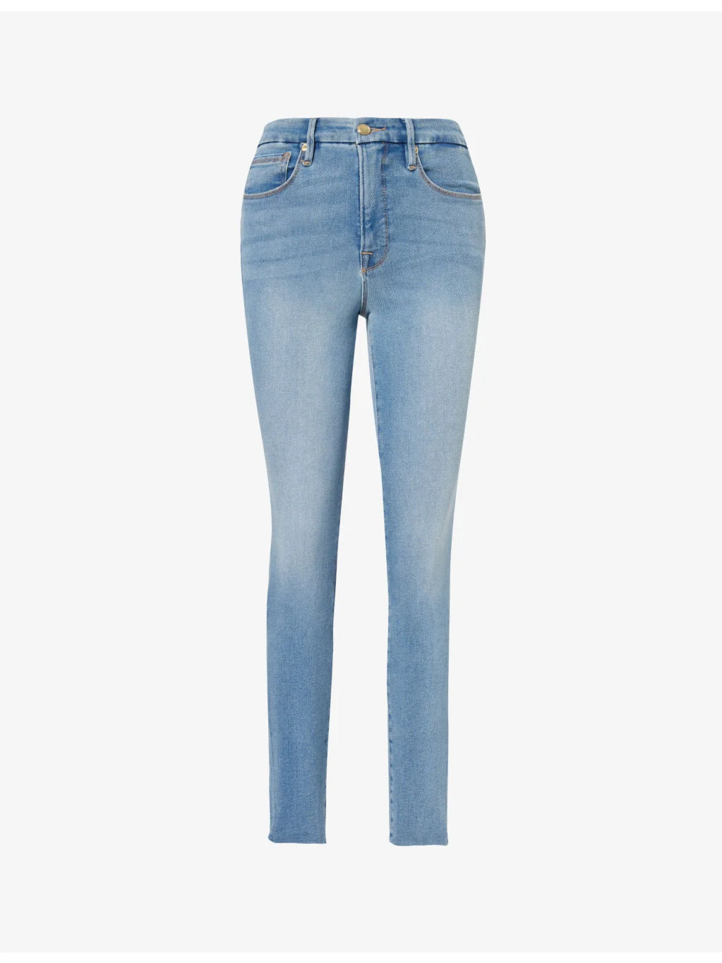Good Legs skinny-leg mid-rise cropped stretch-denim jeans - 1