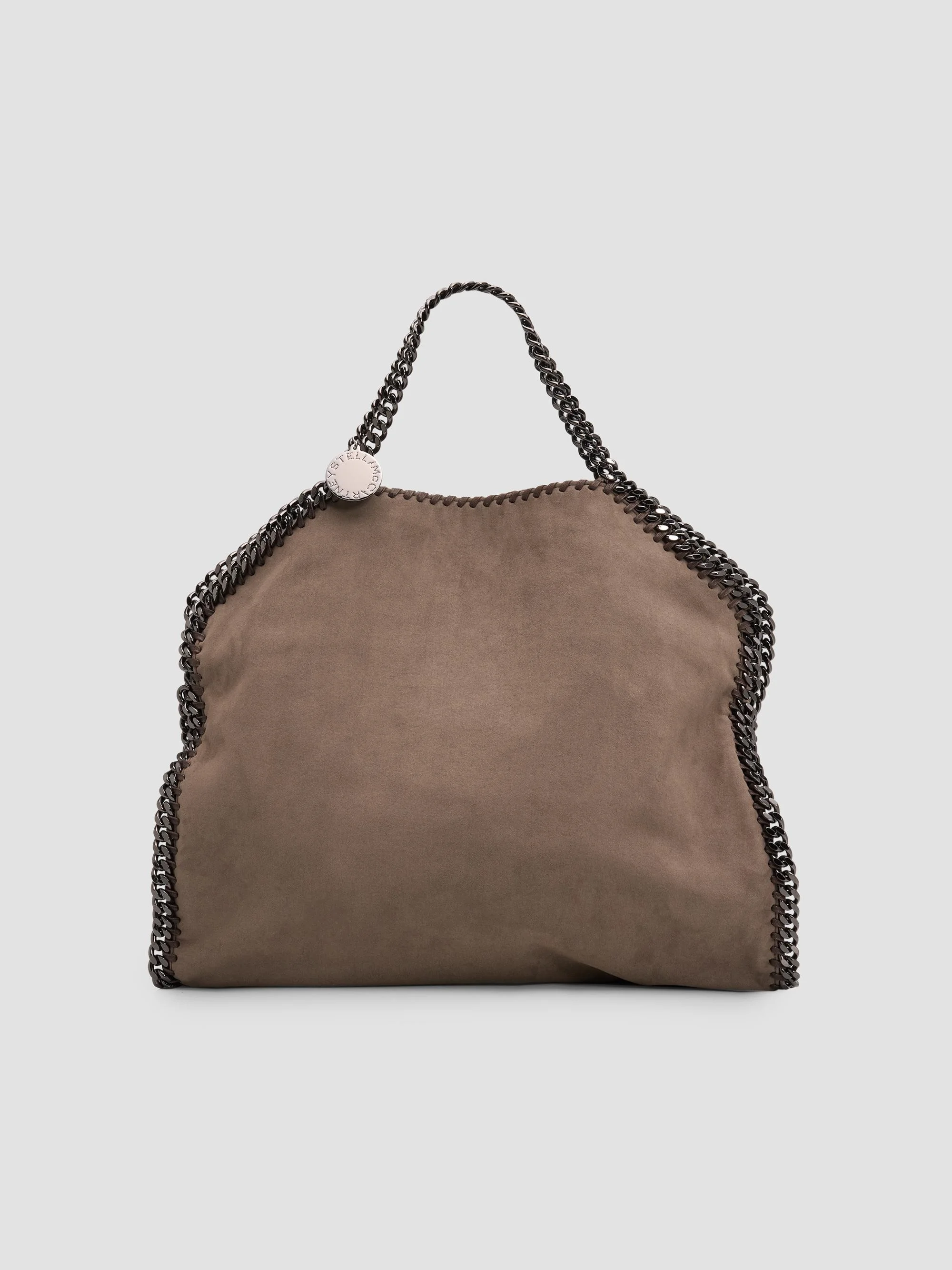 Women's Falabella 3-Chain Top Handle Bag - Dark Taupe - 1