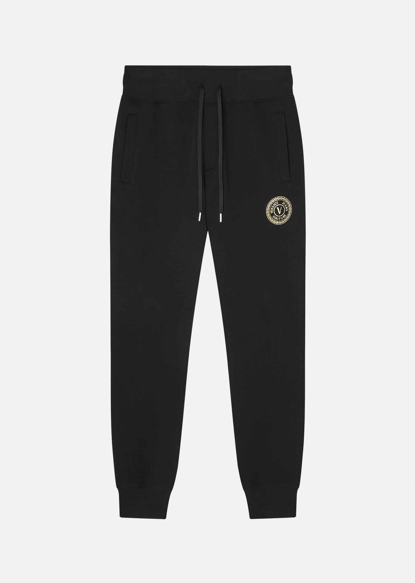 V-Emblem Motif Sweatpants - 1