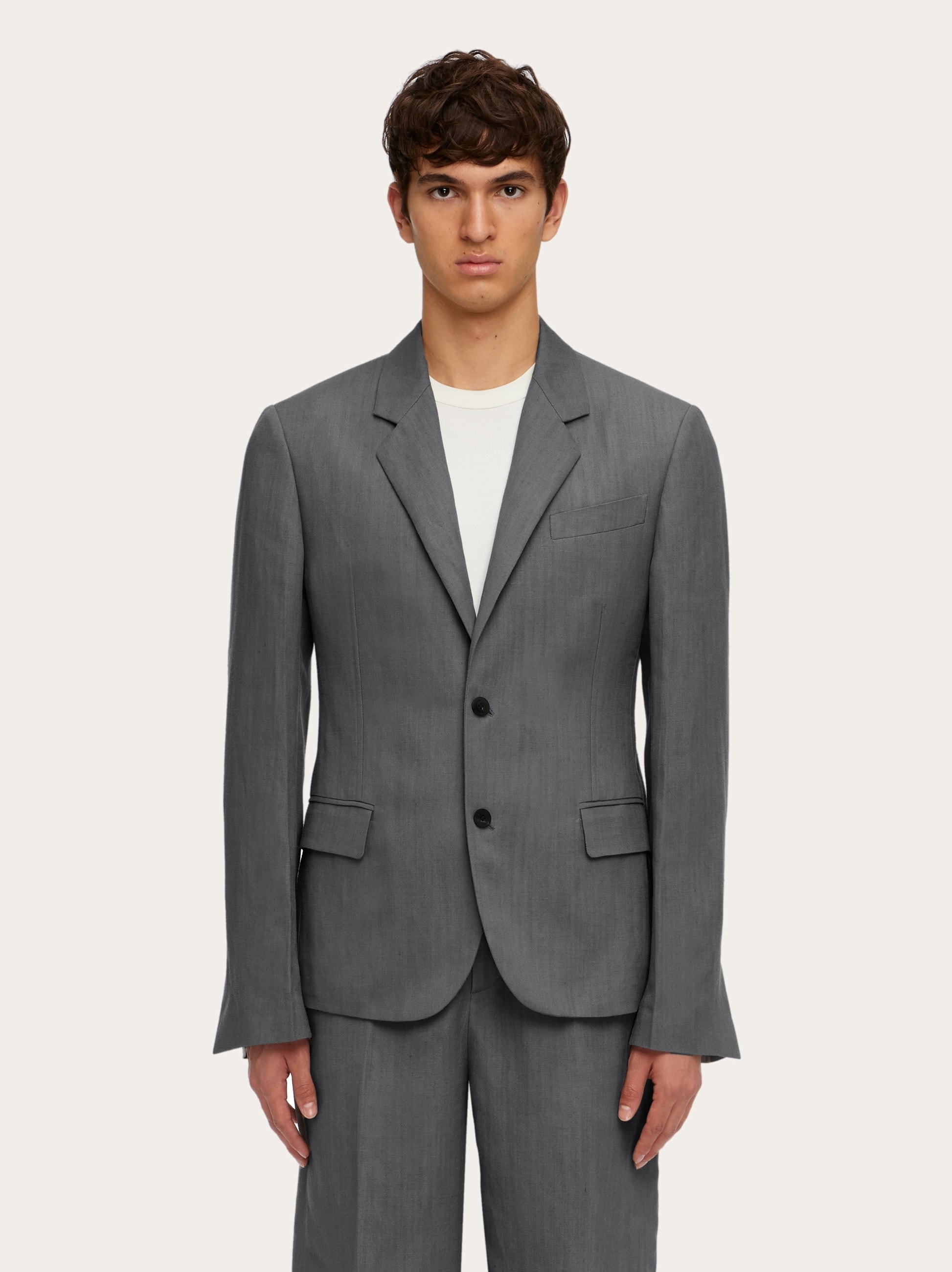 Single breasted tailored blazer - 2