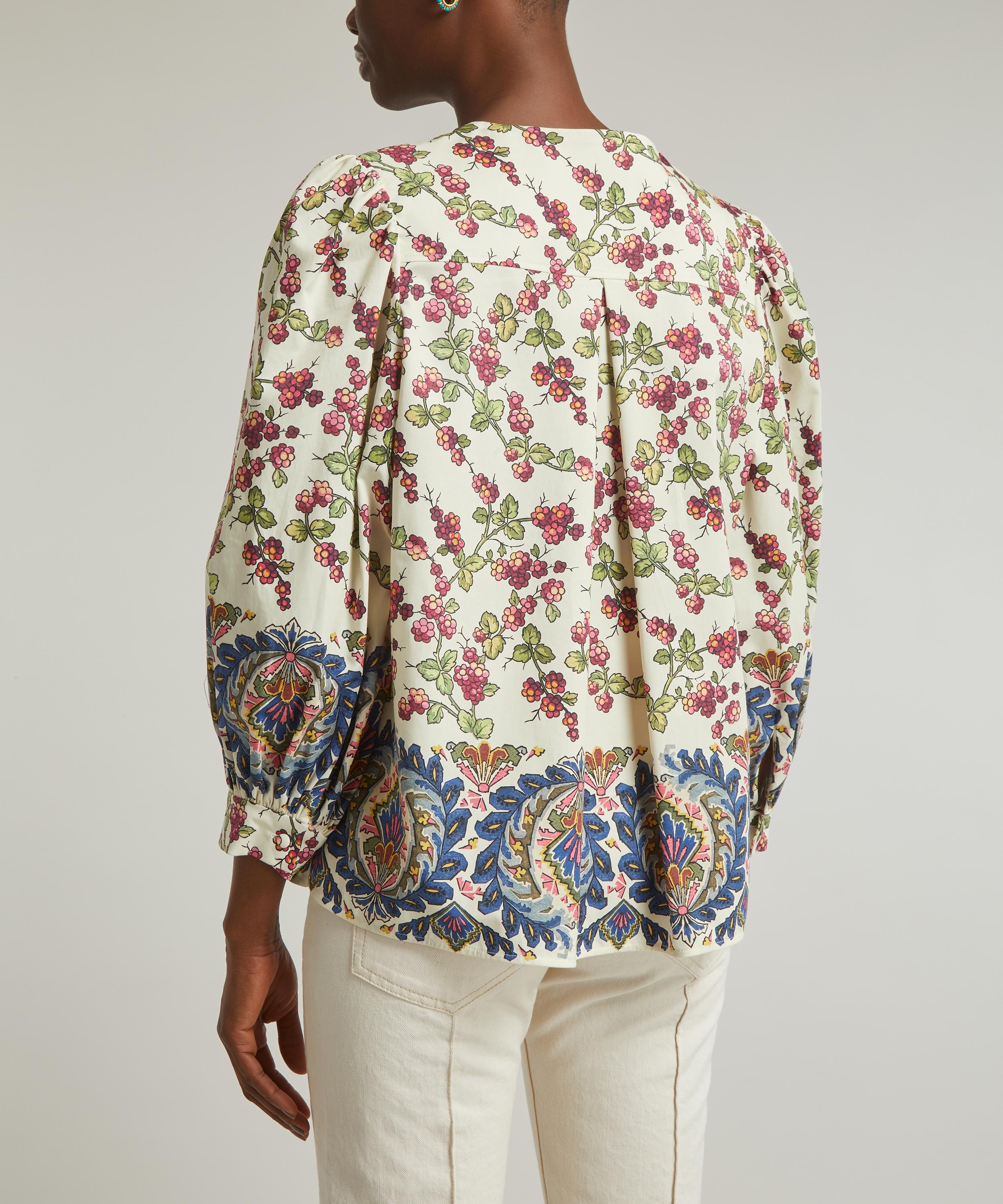 Berries-print long-sleeve top - 7