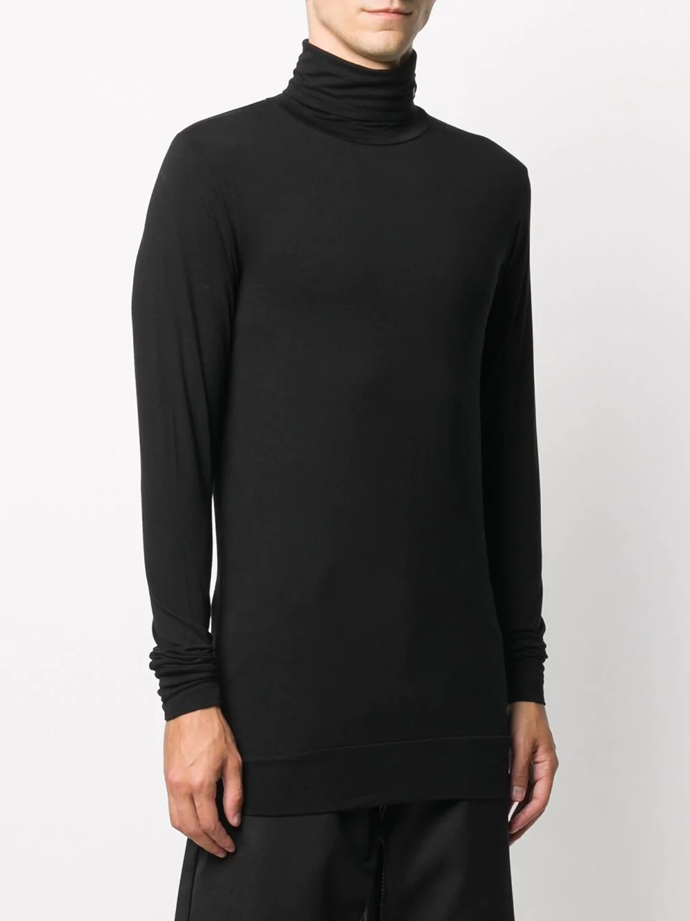 turtleneck jersey T-shirt - 4